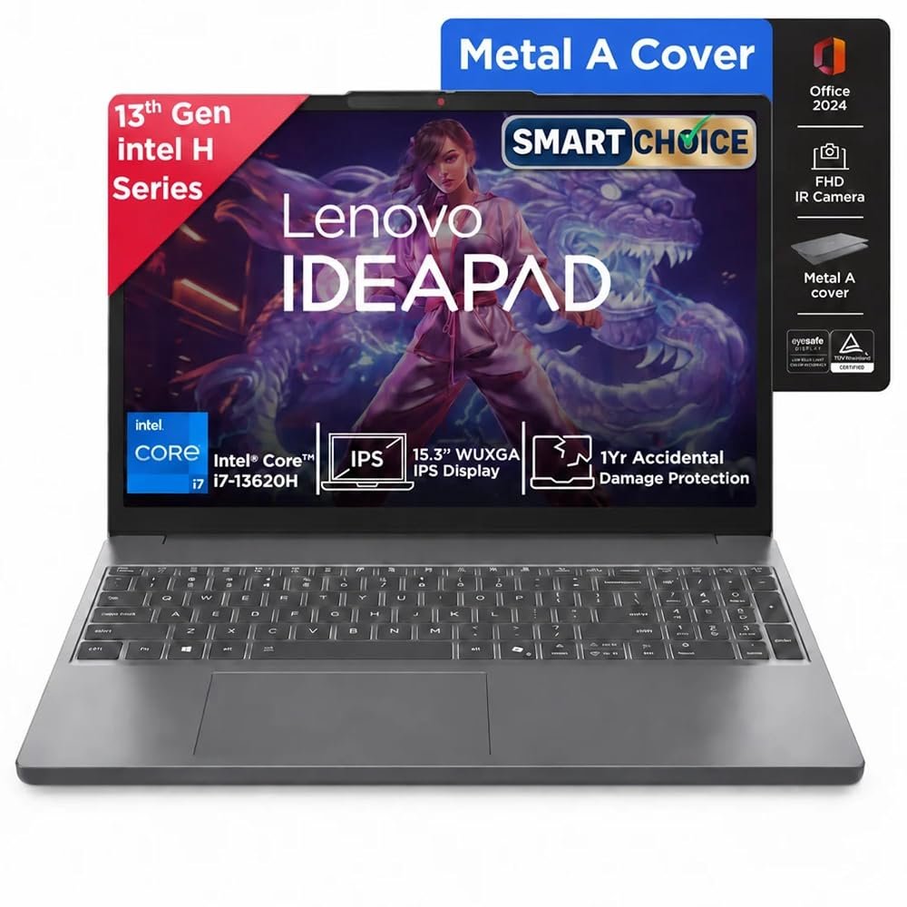 Lenovo IdeaPad Slim 3 laptop with Intel Core i7-13620H