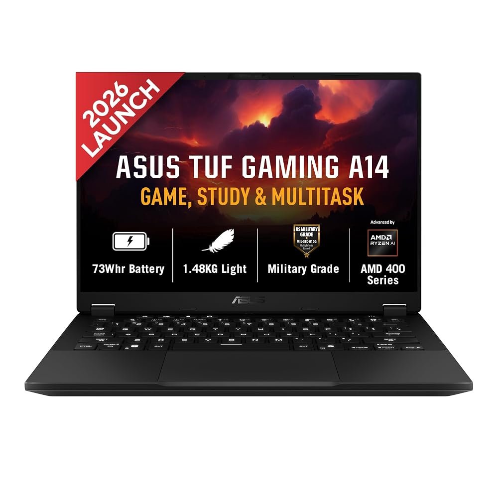 ASUS TUF A14 2026 gaming laptop with RTX 5060