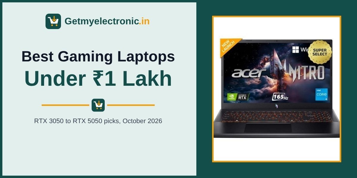 Best Gaming Laptops Under 1 Lakh in India banner