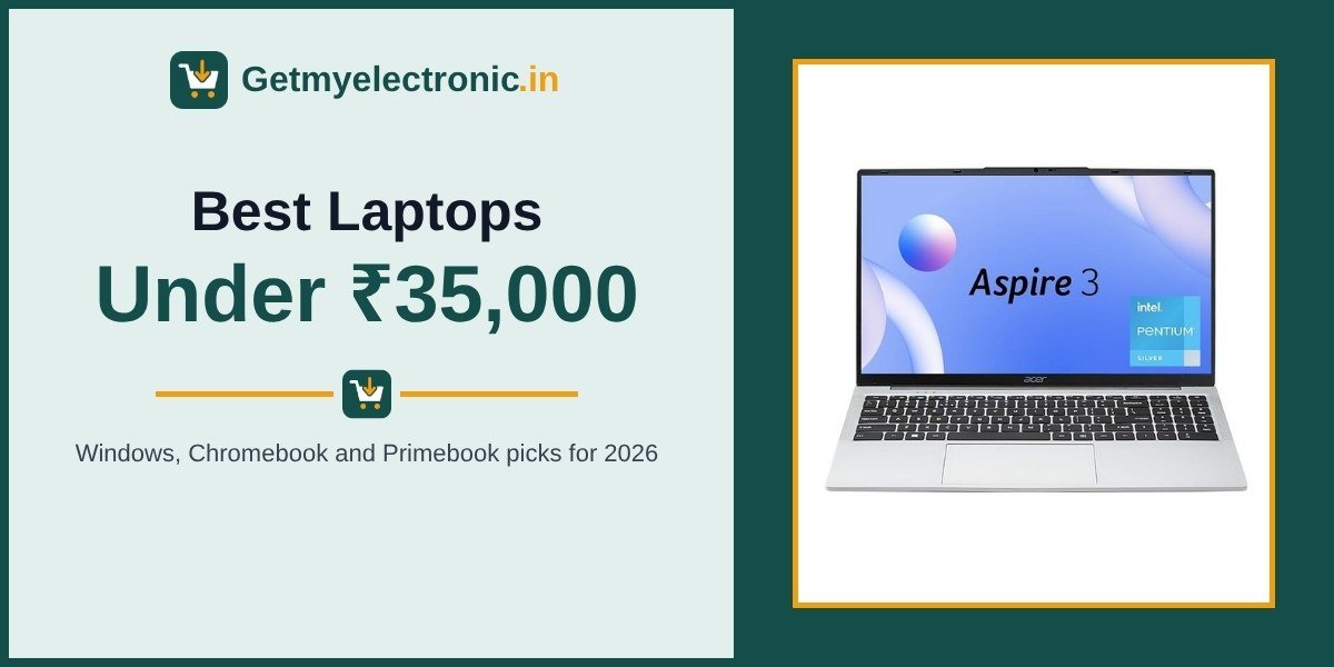 Best Laptops Under 35000 in India banner