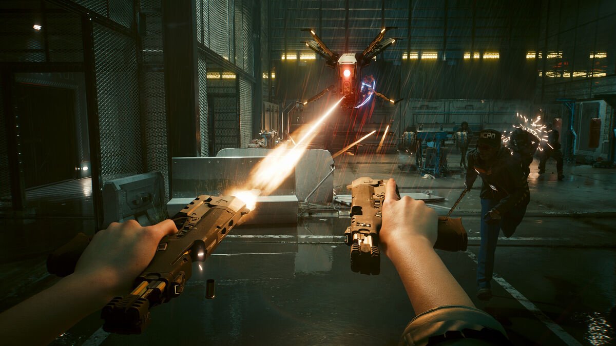 Cyberpunk 2077 gameplay screenshot