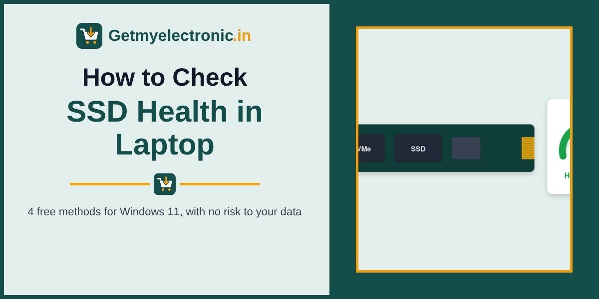 How to check SSD health in a laptop in Windows 11